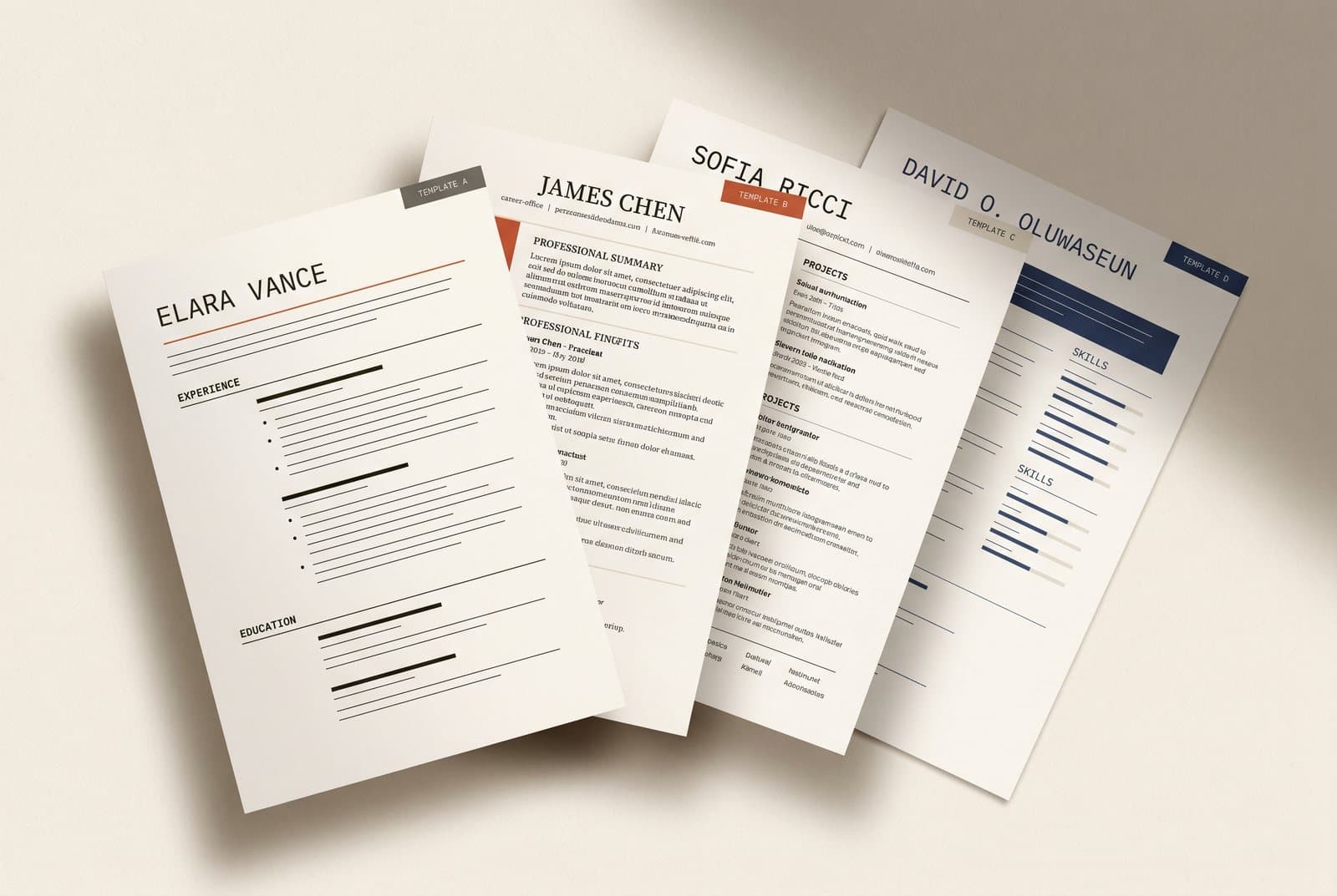 Recruiter-tested templates